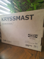 KRYSSMAST Table lamp base, brass-plated