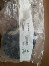 SUNNEBY Cord set, black textile 1.8 m