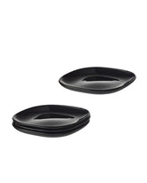 BACKIG side plate 18x18 black 4-p
