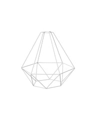 BRUNSTA Pendant lamp shade, white, 35 cm