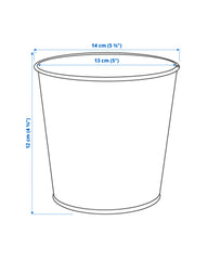 DAIDAI Plant pot, brass-colour 12 cm