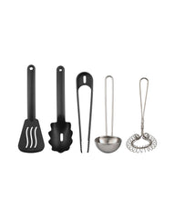 DUKTIG 5-piece toy kitchen utensil set, multicolor