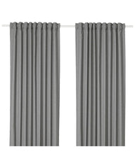HANNALENA crtns 1pr 145x300 grey