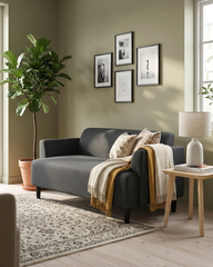 HEMLINGBY 2-seat sofa, Knisa dark grey
