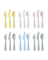 KALAS 18-piece cutlery set, mixed colours