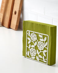 LIKSIDIG NAPKIN HOLDER 16X16 WHITE