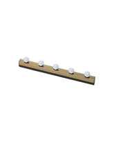 MUSIK Wall lamp, wired-in installation, brass-colour