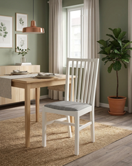 NORRNAS Chair, Ash Veneer / Isunda grey