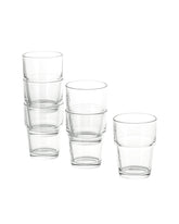REKO GLASS 17 CL CLEAR GLASS 6-P
