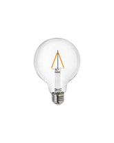 ROLLSBO LED bulb E27 300 lumen, dimmable/globe brown clear glass 125 mm