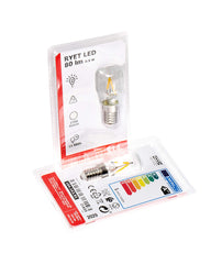 RYET LED sign bulb E14 80 lumen, clear