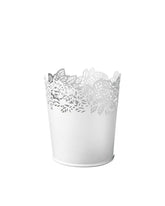 SAMVERKA Plant pot, white 12 cm