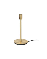 SKAFTET Table lamp base, brass-colour, 30 cm