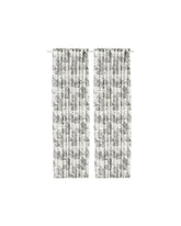 STJARNRAMS crtns 1pr 145x300 white/grey