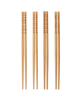 TREBENT CHOPSTICKS 4 PAIRS BAMBOO