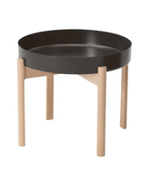 YPPERLIG Coffee Table 50 Dark Grey/Birch