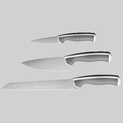 ANDLIG KNIFE S3 LIGHT GREY/WHITE