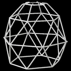 BRUNSTA Pendant lamp shade, white, 20 cm