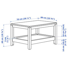 HAVSTA Coffee Table 75x60 Grey