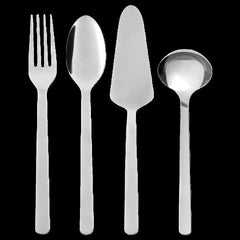 IKEA 365+ 4-piece serving set stainless steel