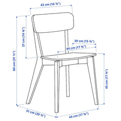 LISABO chair black