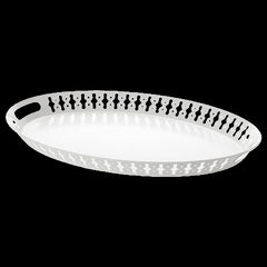 ROMANTISK TRAY 52X39 WHITE ME