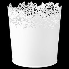 SAMVERKA Plant pot, white 12 cm