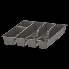 SMÄCKER Cutlery tray, grey, 31x26 cm