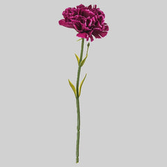 SMYCKA Artificial flower, carnation/dark lilac, 30 cm