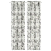 STJARNRAMS crtns 1pr 145x300 white/grey