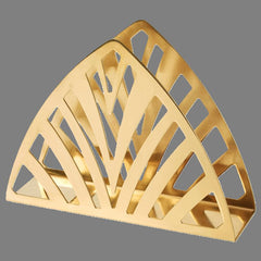 TILLSTALLNING Napkin holder, brass-colour