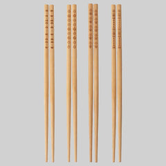 TREBENT CHOPSTICKS 4 PAIRS BAMBOO