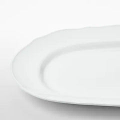 UPPLAGA serving plate 44x30 white