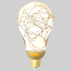 VINTERLJUS LED bulb E27 20 lumen, gold-colour 2500 K