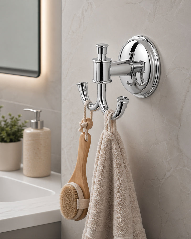 BALUNGEN DOUBLE HOOK CHROME-PLATED