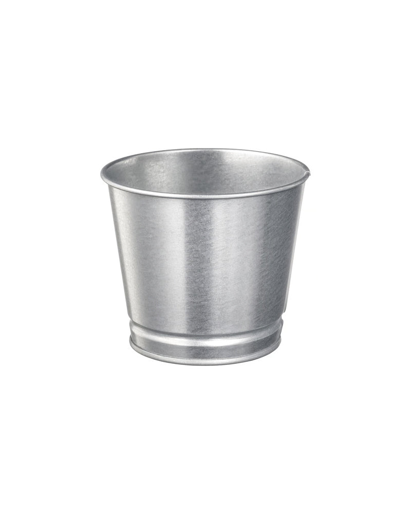 BINTJE Plant pot, galvanised 9 cm