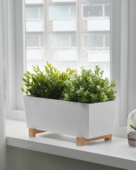 BITTERGURKA Plant pot, white32x15 cm