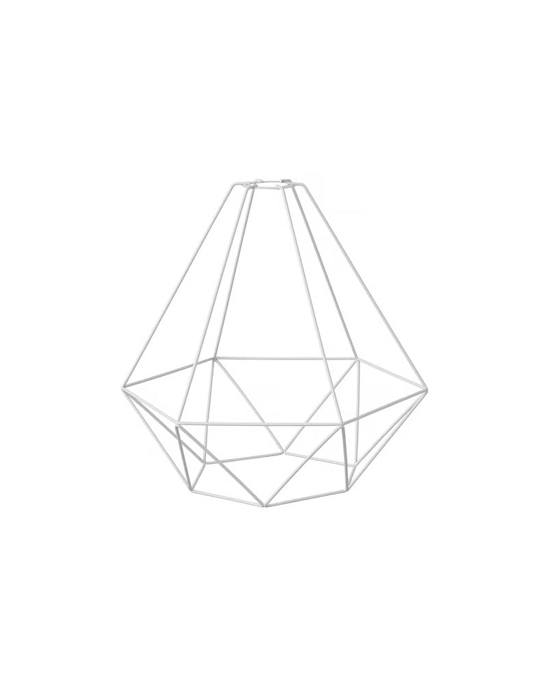 BRUNSTA Pendant lamp shade, white, 35 cm