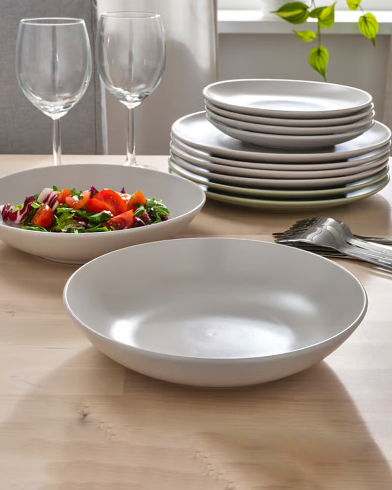 DINERA N deep plate 22 beige