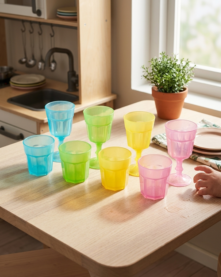DUKTIG Glass, multicolor