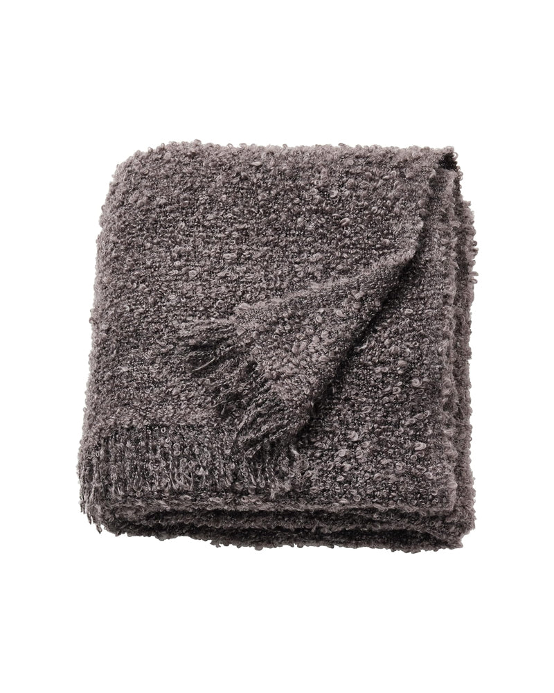 EVALI Throw Dark Gray 130x170 cm