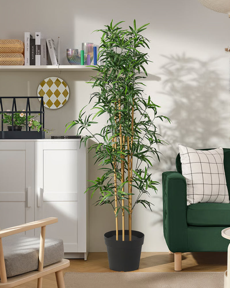 FEJKA Artificial Potted Plant 23 In/Outdoor/ Bamboo