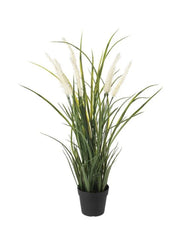 FEJKA Artificial potted plant, in/outdoor decoration/grass 9 cm