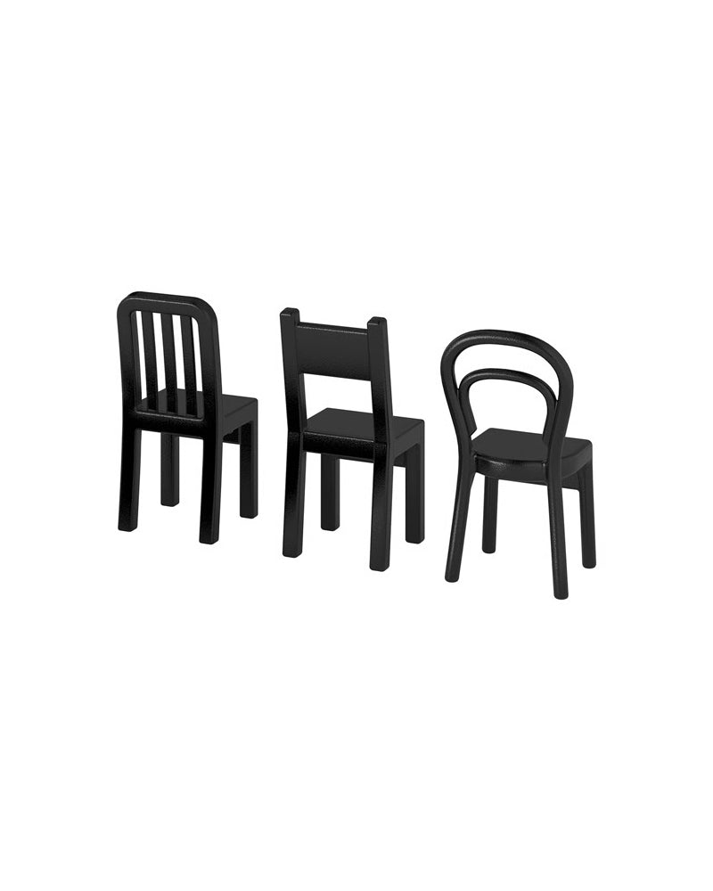FJANTIG Hook, black 3 Pieces