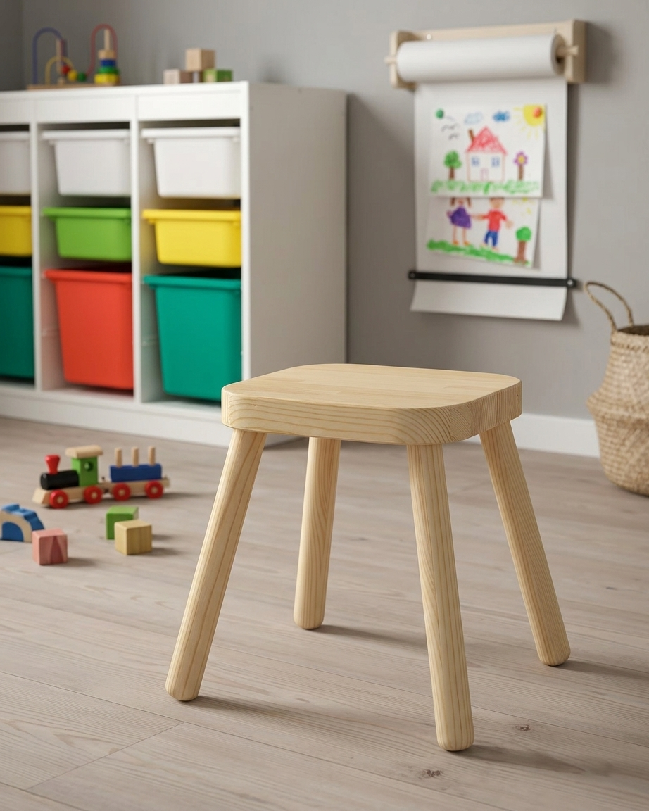 FLISAT Children's stool 24x24x28 cm