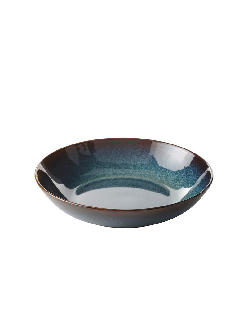 GLADELIG Deep plate, blue, 21 cm/ Pack of 4 Plates