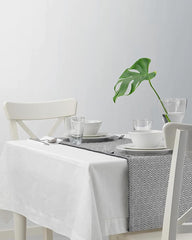 GODDAG Table Runner 35x130 Black/White