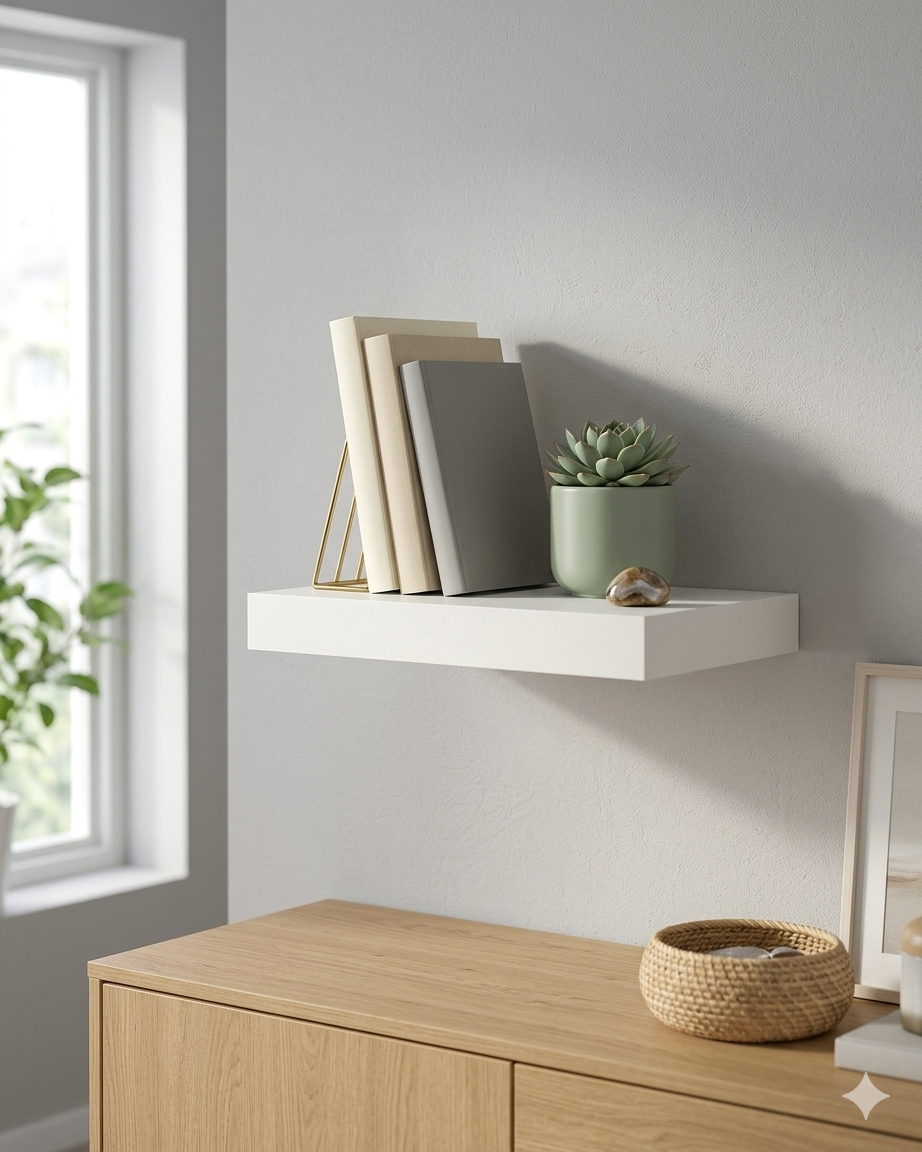LACK Wall shelf, white30x26 cm