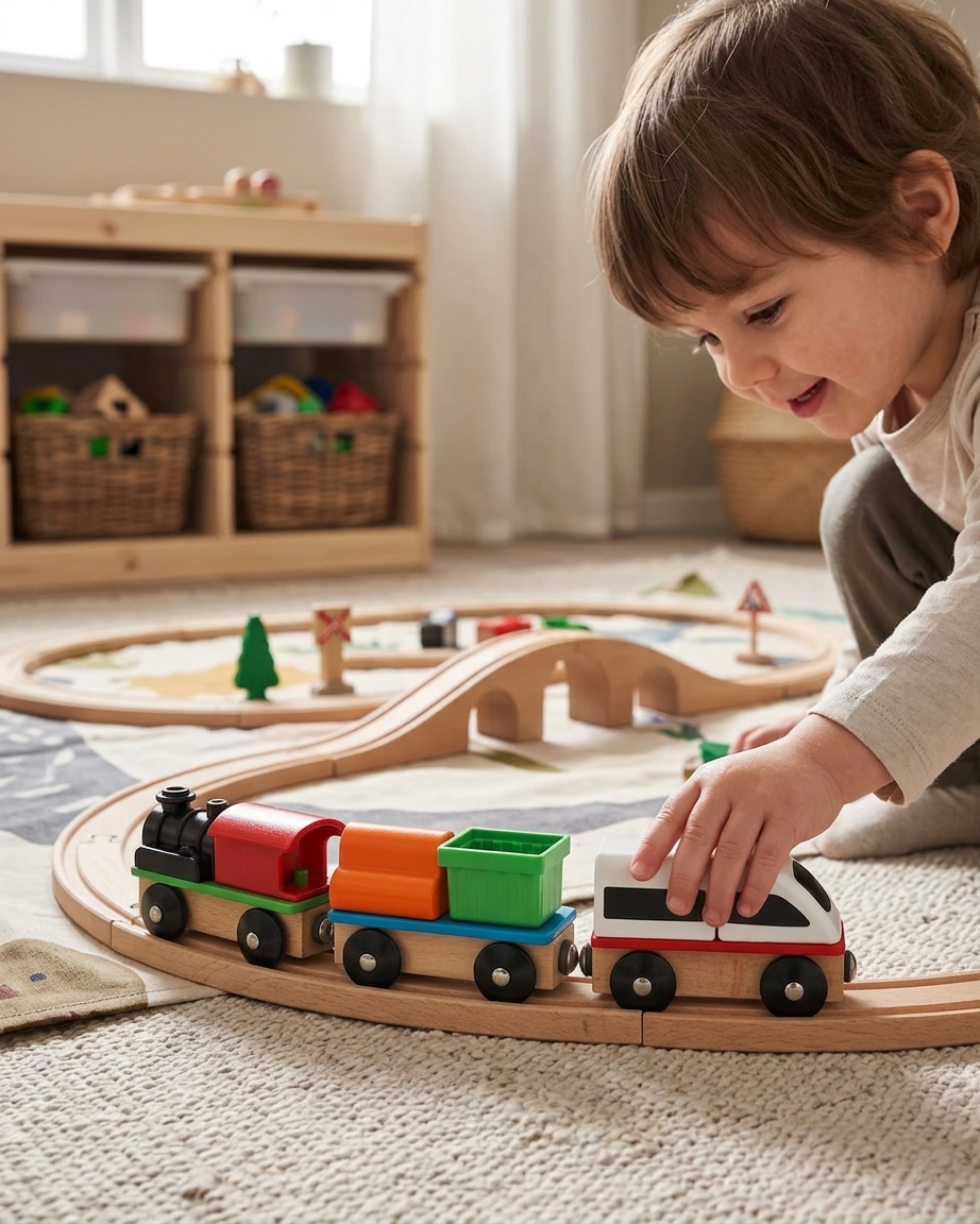 LILLABO 3-piece train set