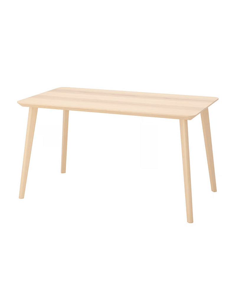 LISABO TABLE 140X78 ASH VENEER